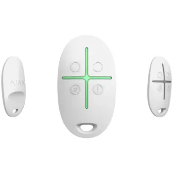 AJAX - SPACECONTROL - Télécommande de poche - 4 boutons - Blanc