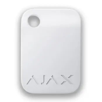 AJAX - Lot de 10 tags sans contact crypté pour clavier - Blanc