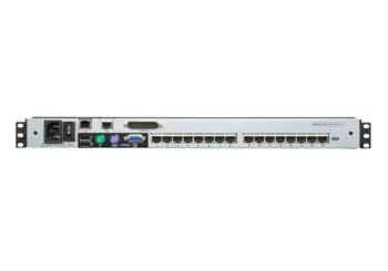 ATEN - KL1516AI - Commutateur KVM LCD 16 ports Cat5 sur IP L/D