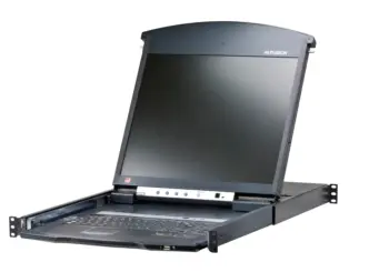 ATEN - KL1516AI - Commutateur KVM LCD 16 ports Cat5 sur IP L/D