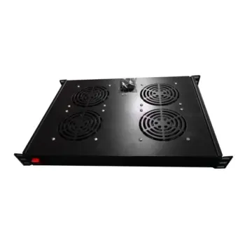 UPTEC - Tiroir de ventilation rackable 1U (4 ventilateurs)
