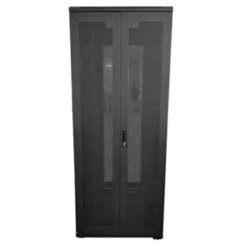 UPTEC - Baie 19" 42U 800x1000 portes AV & AR double perforées