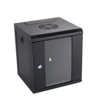UPTEC - Coffret 10" 9U prof 300mm avec panneaux amovibles