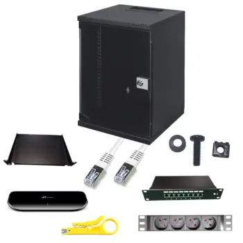 Solution Coffret 10" 9U composé de :