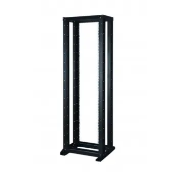 UPTEC - Bâti rack 42U baie - 4 montants 19" - 400kg max - mobile