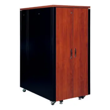 UPTEC v2 Baie insono. 32U L750 P1130 H1666 finit. bois 6 vent. Maple