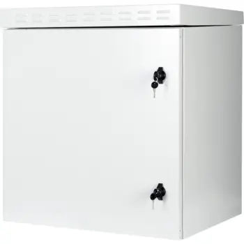 UPTEC v2 - Coffret outdoor 19" 12U 600x450mm IP55 - IK10 - Gris