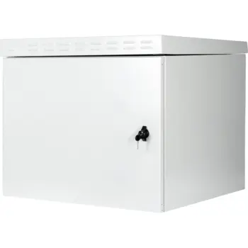 UPTEC v2 - Coffret outdoor 19" 9U 600x600mm IP55 - IK10 - Gris