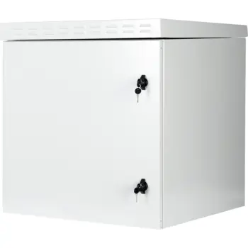 UPTEC v2 - Coffret outdoor 19" 12U 600x600mm IP55 - IK10 - Gris