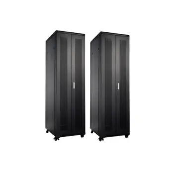 UPTEC - Baie 19" 47U 600x1000 portes AV & AR double perforées