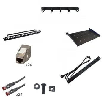 UPTEC - Pack câblage 19" Catégorie 6A