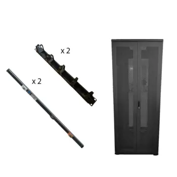 BUNDLE Smart Baie 42U 800x1000 + PDU Bachmann 802.3013 +passe câbles