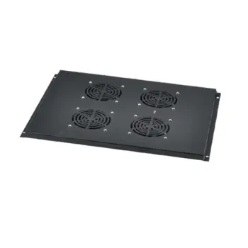 UPTEC - Plaque de ventilation pr baie P.1200 4 ventil. + thermostat