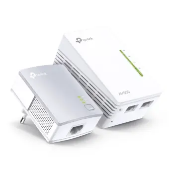 TP-LINK - KIT 2 CPL 2 ports 600Mbps + WiFi 300Mbps - TL-WPA4220KIT
