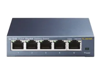 TP-LINK - Switch 5 ports bureau Giga - Boîtier métal - TL-SG105 - NPR