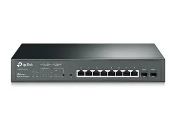 TP-LINK - Switch 8 ports 10/100 PoE+ & 2 ports SFP - TL-SG2210MP