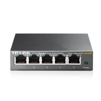 TP-LINK - Switch EasySmart 5 ports Gigabit - TL-SG105E