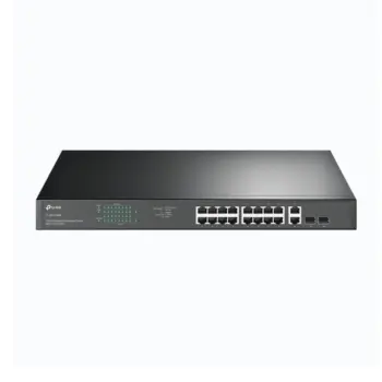 TP-LINK - Switch 16 ports PoE Gigabit + 2 ports SFP - TL-SG1218MP