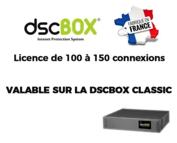 Licence 100 à 150 utilisateurs dscBOX Classic