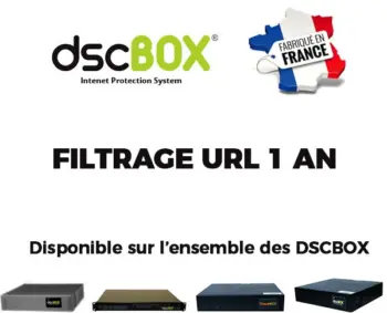 Filtrage URL 1 an dscBOX