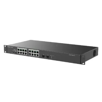 REYEE - Switch 16 ports PoE+ Giga+ 2 combo 247W RG-ES118GS-P-L