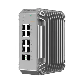REYEE - Switch Industriel N2 8 Ports PoE+2SFP NIS3100-8GT2SFP-HP