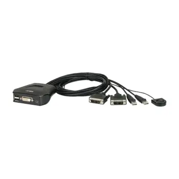 ATEN - CS22D - Commutateur KVM câble DVI USB - 2 ports - EOL