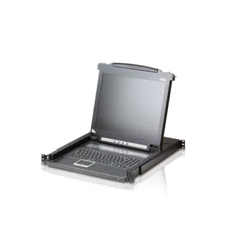 ATEN - CL1000M - Console LCD 17" à un seul rail (PS/2-USB, VGA) NPR