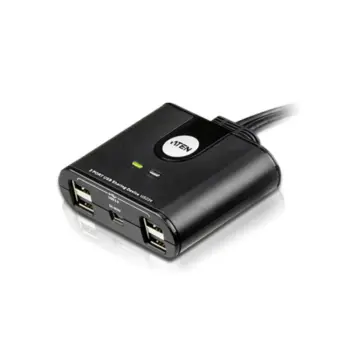 ATEN-US224-Commutateur partage des périphériques USB2.0 2x4ports NPR