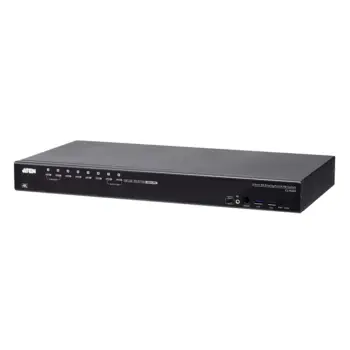 ATEN - CS19208 - Commutateur KVM DisplayPort 4K - 8 ports USB 3.0 NPR