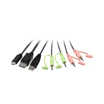 ATEN - CS52DP - Commutateur KVM hybride DisplayPort 2 ports USB-C NPR