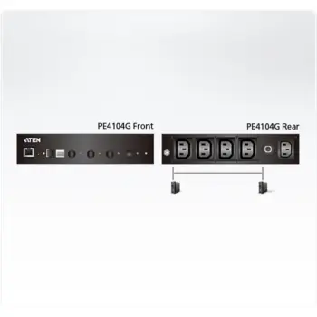 ATEN - PE4104G - Boîtier de contrôle IP à 4 prises NPR