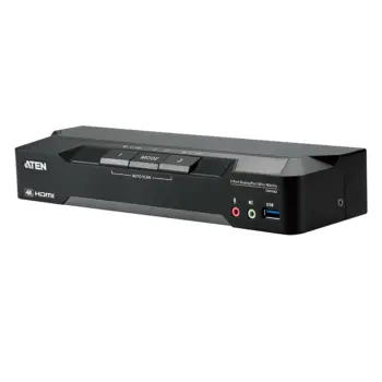 ATEN - CM1942 - Mini-matrixKVM switch Boundless double écran NPR