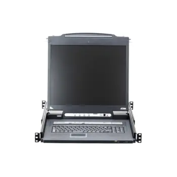ATEN - CL5716IM - Commutateur KVM VGA LCD à un seul rail 16 ports