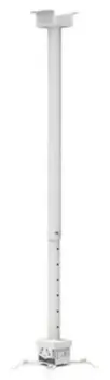 Support vidéoprojecteur plafond télescopique 65-100cm blanc 10Kg