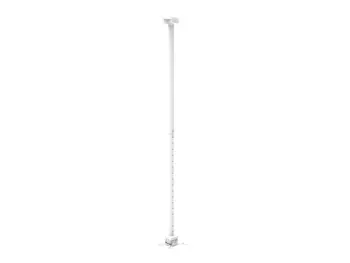 Support vidéoprojecteur plafond télescopique 86-147cm blanc 10Kg -NPR