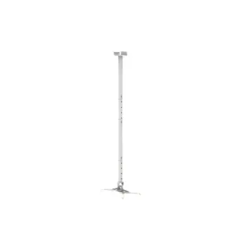 Support vidéoprojecteur plafond télescopique 60-149cm blanc 10Kg max