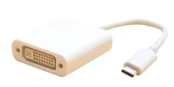 Adaptateur USB3.1 type C mâle vers DVI-I Femelle 4K@30Hz - 0.2m - NPR
