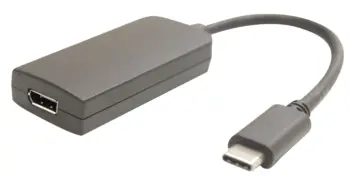 Adapt USB3.1 type C mâle vers DP 1.2 femelle 4K@60Hz - 0.2m - NPR
