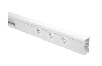 Goulotte technique 45 simple avec couvercle 90x55 - 2m - Lot de 24m