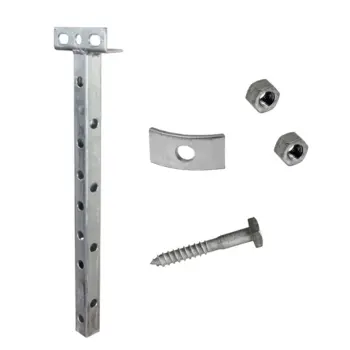 Kit Réhausse Poteau bois ( 1RPT15C+1PC14+2ECG HM14+1 VQ12X80)