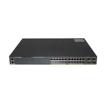 CISCO Switch Giga Catalyst 24ports PoE+ 4ports SFP / WS-C2960X-24PS-L