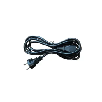 Cordon Secteur 2P+T droit / C13 droit - 3x0.75mm² - 2.5m Noir