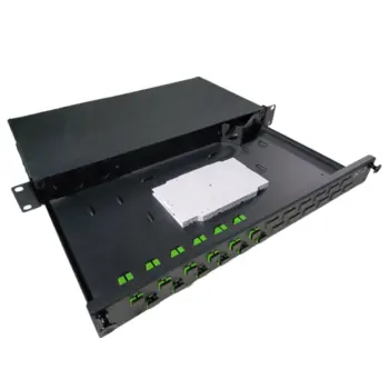 HSD - Tiroir optique 24 SCAPC Sx équipé de 12T SC/APC Sx