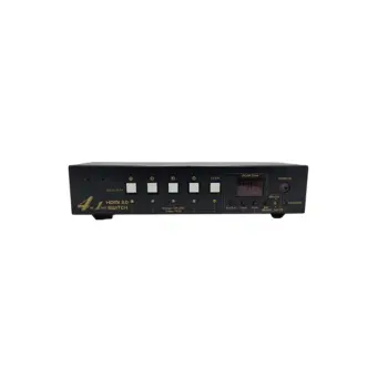 Commutateur HDMI 4K 4entrées 1sortie - RS232/télécommande Métal - EOL