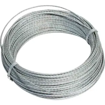 EW49 : câble de terre acier nu diam 5.05 mm/le m