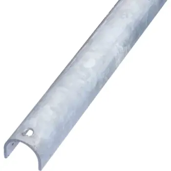 Gaine de protection acier U 35mm 67/01 Lg 3m