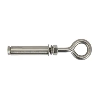 DCS5 : Piton d'accrochage béton Ø5mm inox avec cheville à expansion