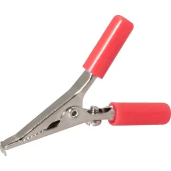 Pince crocodile rouge