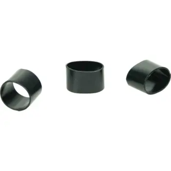 Bague PLIO Markers Ø12mm Lg 10mm noir /Qté 100